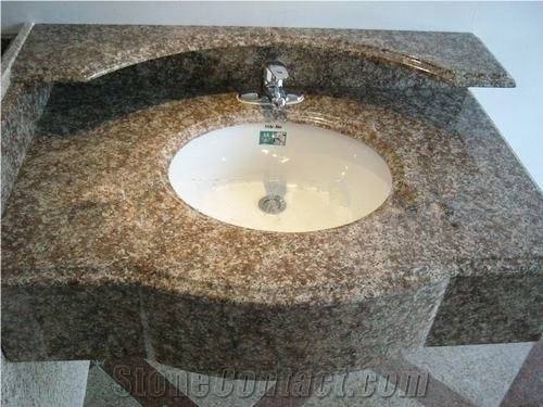 G664 Pink Granite Countertops Granite Bath Tops