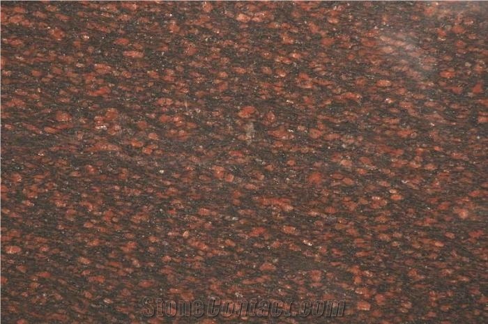 Cats Eye Granite Slabs & Tiles, India Red Granite