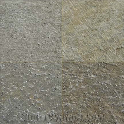 D-Green Slate Slabs & Tiles, India Green Slate