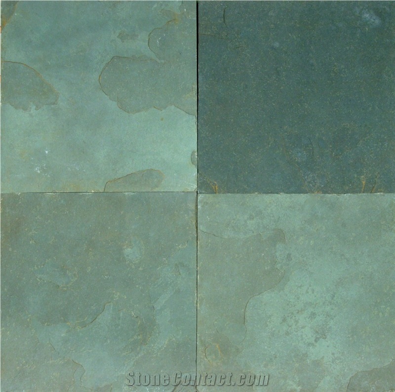 Kota Blue Sandstone Slabs & Tiles, India Blue Sandstone
