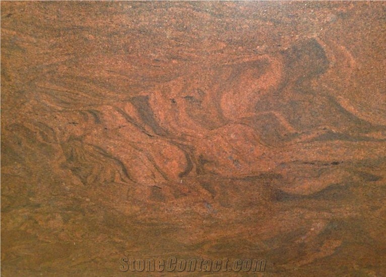 Red Multicolour Granite Slabs & Tiles, India Red Granite