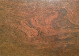 Red Multicolour Granite Slabs & Tiles, India Red Granite