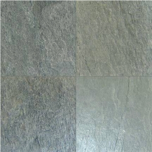 Silver Shine Slate Slabs & Tiles, India Grey Slate Silver Shine Slate Slabs & Tiles, India Grey Slate