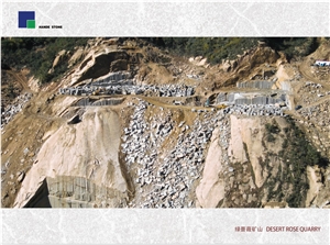 Desert Rose Granite Slabs & Tiles,China Green Granite