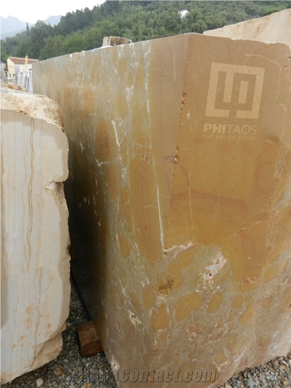 Bois Dore Limestone Tiles, France Yellow Limestone