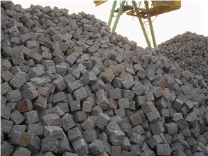 Ukrainian Granite, Red Granite Cobble & Pavers