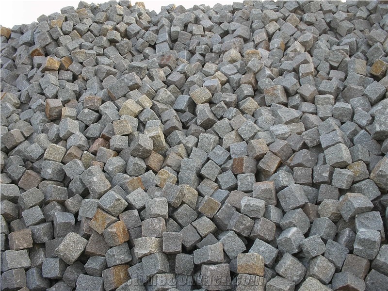 Ukrainian Granite, Red Granite Cobble & Pavers