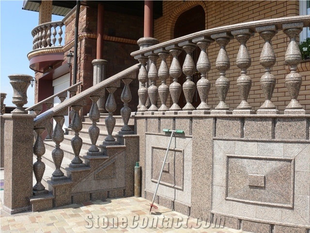 Ukrainian Granite, Red Granite Cobble & Pavers