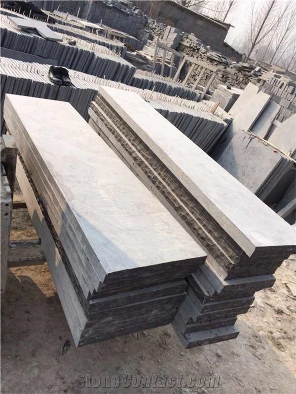 China Silver Valley Limestone Slabs & Tiles, China Blue Limestone