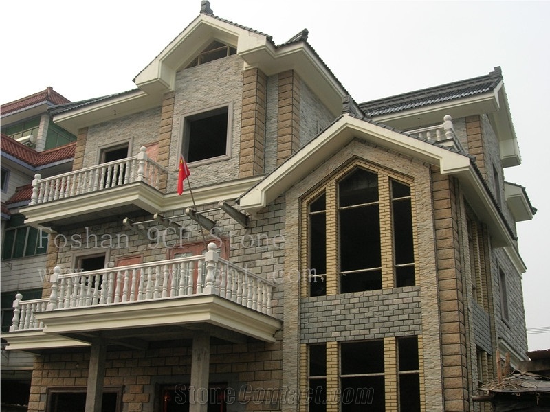 G681 Granite Balustrade 60x10x10 cm Round