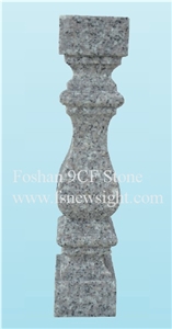 Granite Balustrade/Handrail 60x11x11 cm Square (Surface:Brushed, No.:6h6011)
