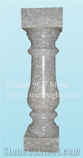 Granite Balustrade/Handrail 60x12x12 cm Square(4h6012), Natural Red Granite Handrail