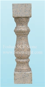 Granite Balustrade/Handrail 60x12x12 cm Square(Th6012), Red Granite Handrail