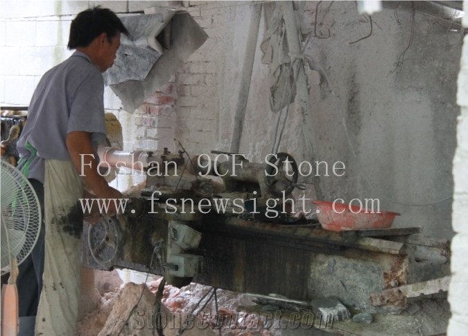 White Marble Balustrade 60x12x12 cm Square (2a6012), White Marble Balustrade & Railings