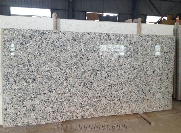 White Bianco Colonial Quartz Stone