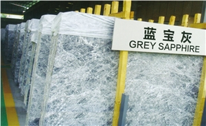 Sapphire Grey Marble Slabs & Tiles