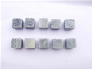 Soapstone Beverage Cubes Whiskey Stone