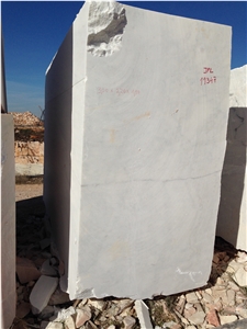 Branco Estremoz White Marble Block, Portugal White Marble