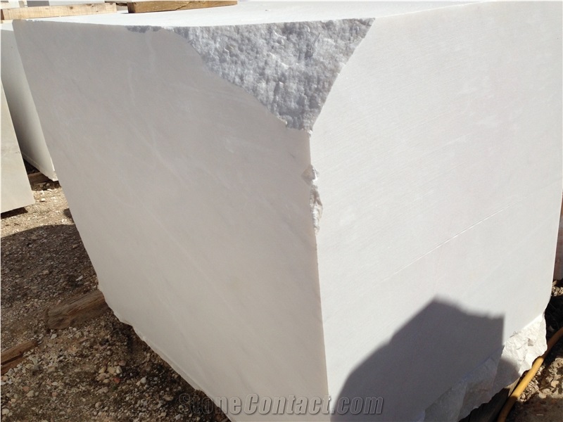 Branco Estremoz White Marble Block, Portugal White Marble