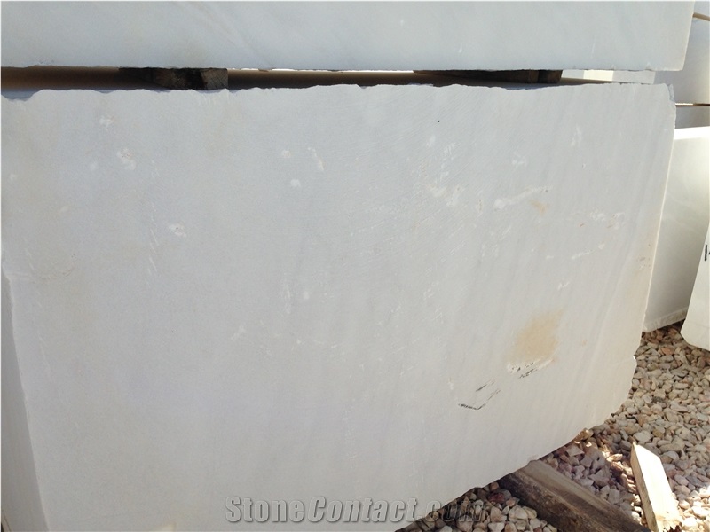 Branco Estremoz White Marble Block, Portugal White Marble