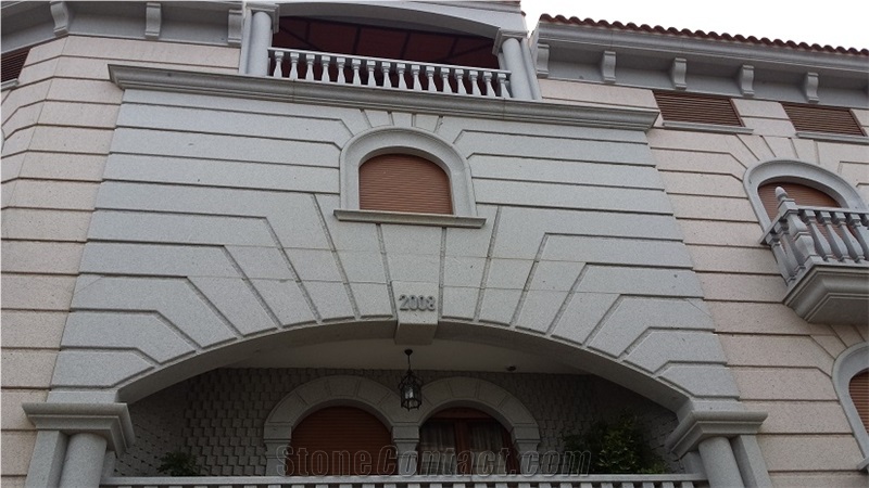 Balustrade & Railings, Quintana Grey Granite, Gris Quintana Grey Granite Balaustrade.