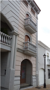 Balustrade & Railings, Quintana Grey Granite, Gris Quintana Grey Granite Balaustrade.