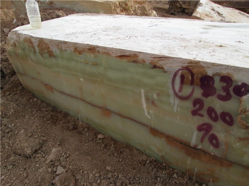 New Green Onyx, Light Green Onyx Block