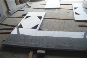 Chinese G640 Grey Granite Kitchen Countertop, Grey Granite Kitchen Countertops