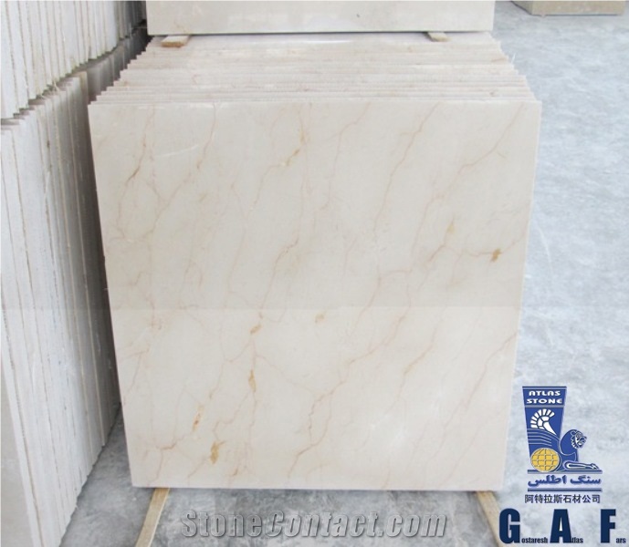 Angorak Beige Marble Block, Iran Beige Marble