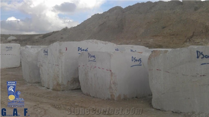 Angorak Beige Marble Block, Iran Beige Marble
