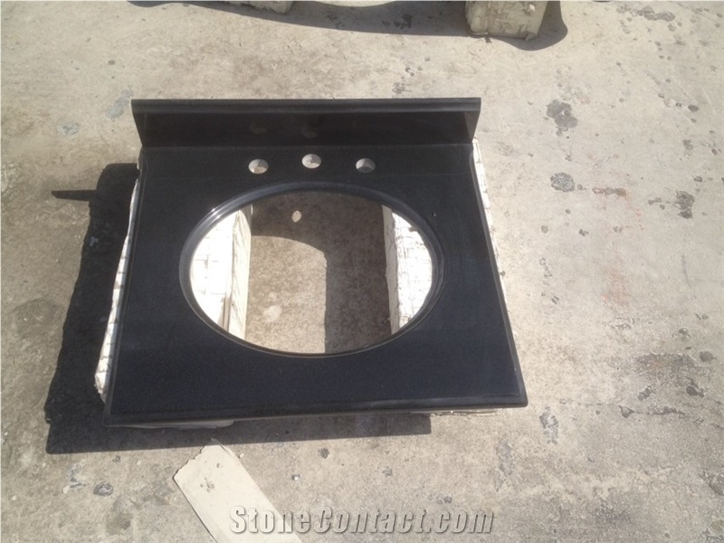 Absolute Black Granite Counter and Vanity Top