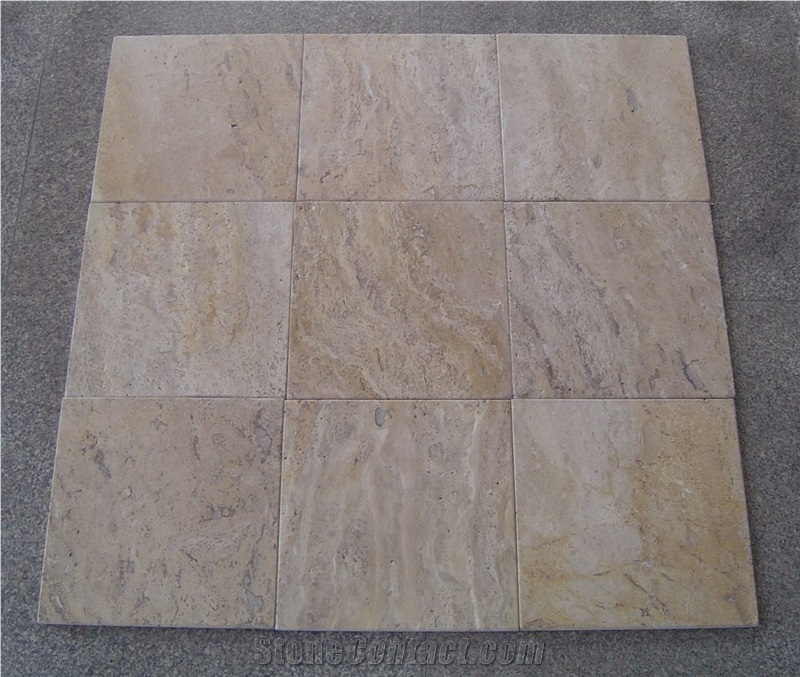 Laka Beige Travertine Slabs & Tiles, China Beige Travertine