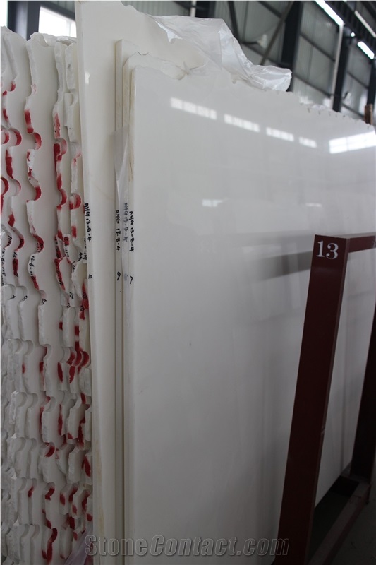 Pure White Marble Slabs & Tiles,China White Marble