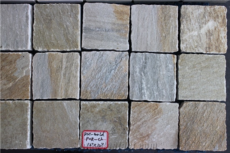 Slate Flagstone Paving Stone-Slate, Yellow Slate Paving Stone