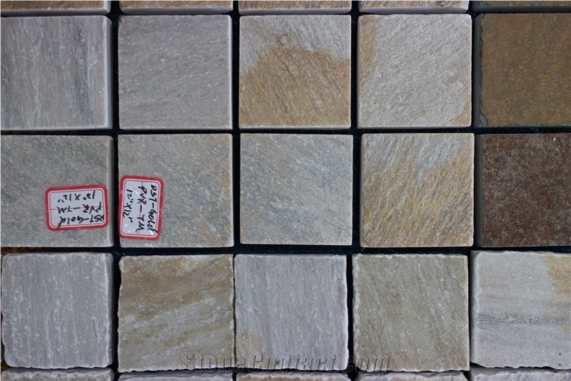 Slate Flagstone Paving Stone-Slate, Yellow Slate Paving Stone