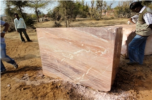 Colorado Marble Blocks, India Red Marble