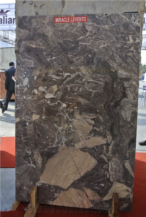 Miracle Levanto Marble Slabs, Tiles