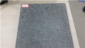 G684 Flamed Black Basalt Paving Tiles, China Black Basalt