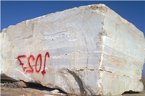 Multi White Onyx Block, Iran White Onyx