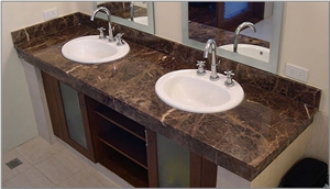 Dark Emperador Marble Countertops,Vanity Tops Dark Emperador Marble Countertops,Vanity Tops