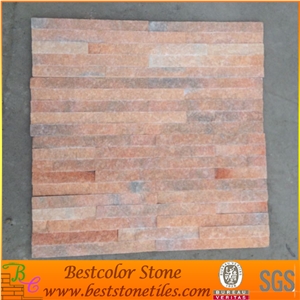 Pink Red Cultured Stone Slate Tile Pink Red Cultured Stone Slate Tile