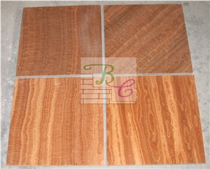 Royal Wood Grain Marble Tiles 12"X12", China Brown Marble