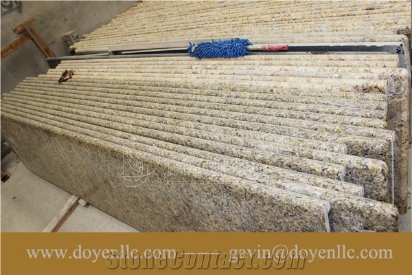 Anjos Gold Prefab Granite Countertops