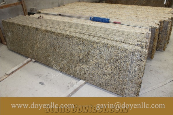 Anjos Gold Prefab Granite Countertops