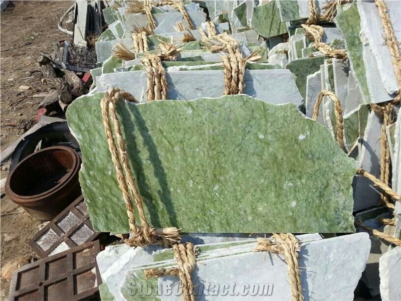 Dandong Green Marble Slab, Ming Green Marble Slabs