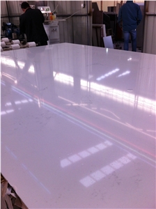 Carrara White Artificial Marble Slabs, China Artificial Stone Slabs