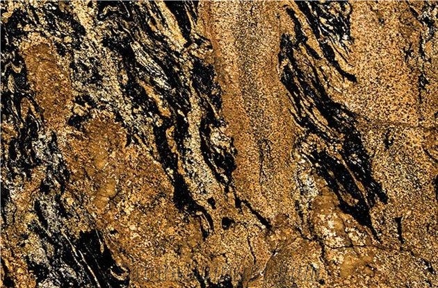 Magma Gold Granite Kitchen Countertops