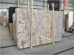 Picasso Beige Marble Bathroom Countertops