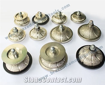 2014 Vacuum Brazed Diamond Hand Profile Wheel