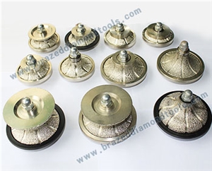2014 Vacuum Brazed Diamond Hand Profile Wheel